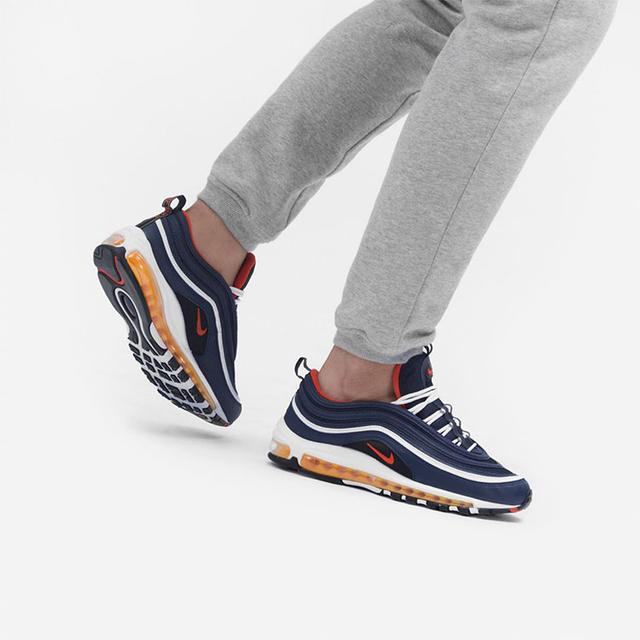 Nike Air Max 97 MIDNIGHT NAVYHABANERO RED