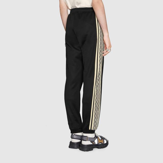 GUCCI Oversize Technical Jersey Jogging Pant GG