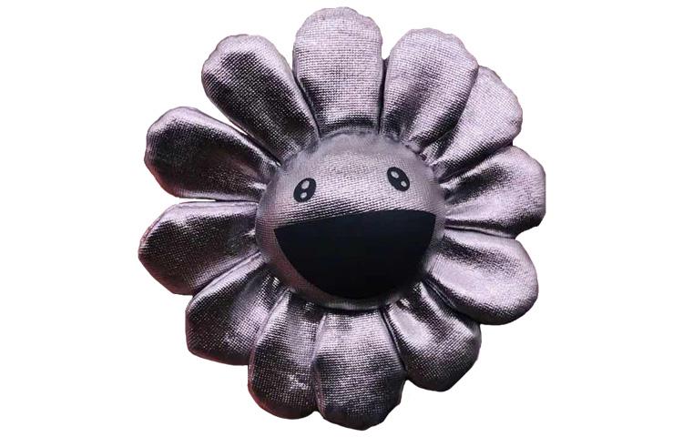 Murakami Takashi Flower Key Chain Silver