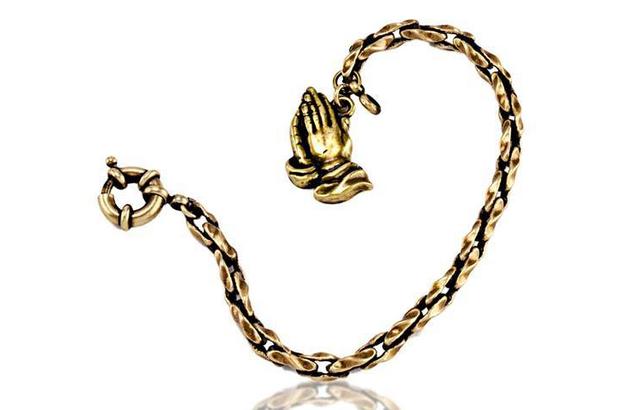 SOLO Religion Praying Hands Chain