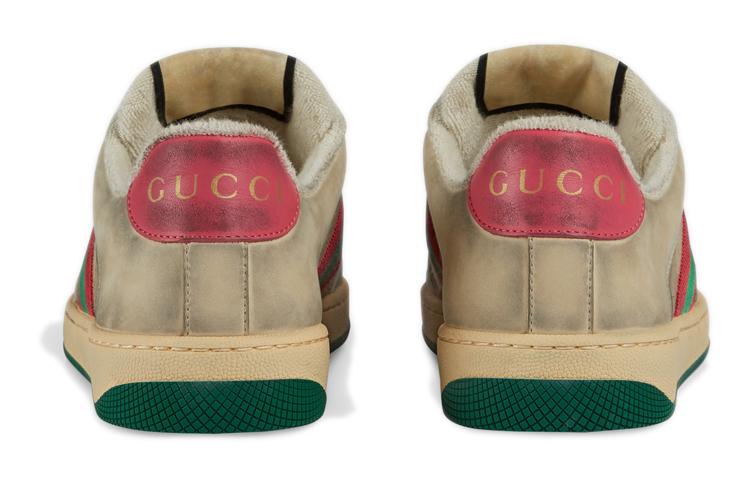 GUCCI Screener Leather Sneaker GG