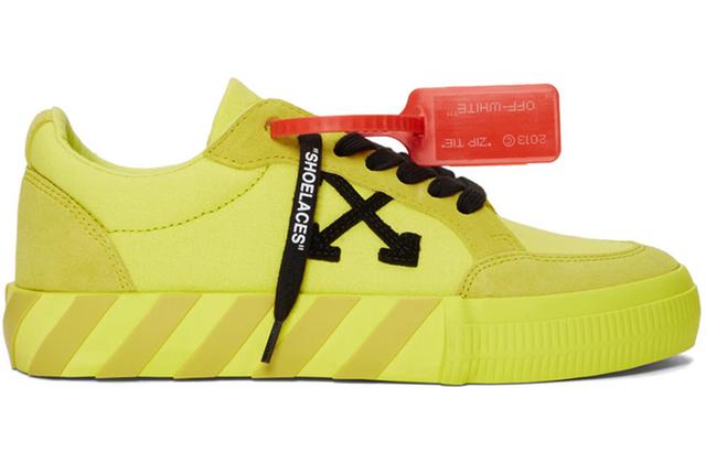 OFF-WHITE Vulcanized Exclusive Green Low Sneaker