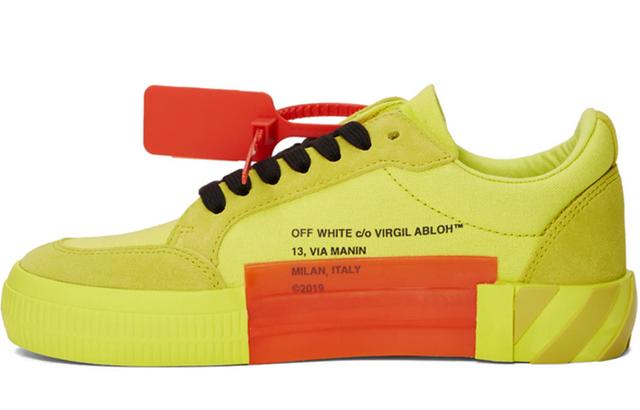 OFF-WHITE Vulcanized Exclusive Green Low Sneaker