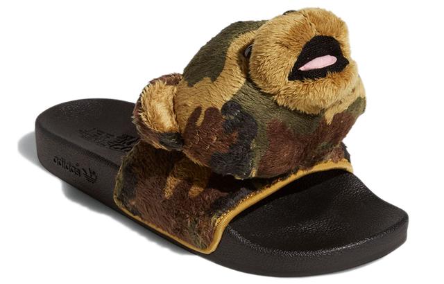 Jeremy Scott x adidas originals Adilette Teddy