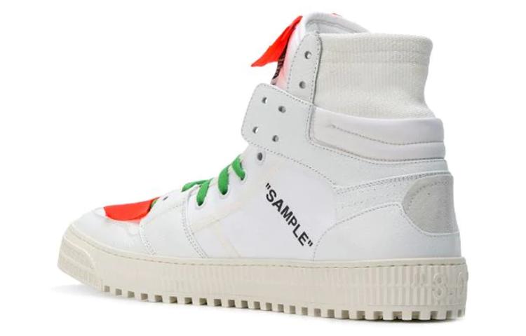 OFF-WHITE Virgil Abloh 3.0 Hi-Top Sneakers