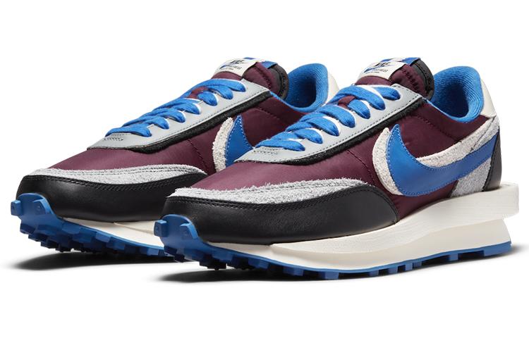 Sacai x Nike Waffle night maroon and team royal