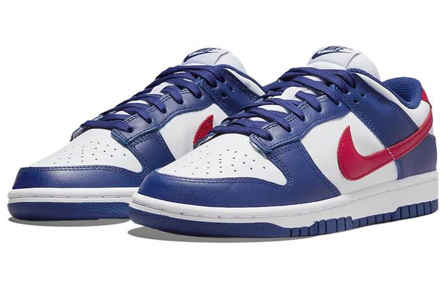 Nike Dunk Low "White and University Red"