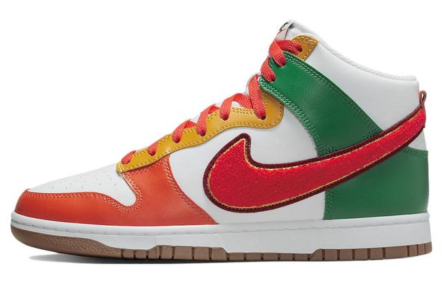 Nike Dunk retro university "chenille swoosh"