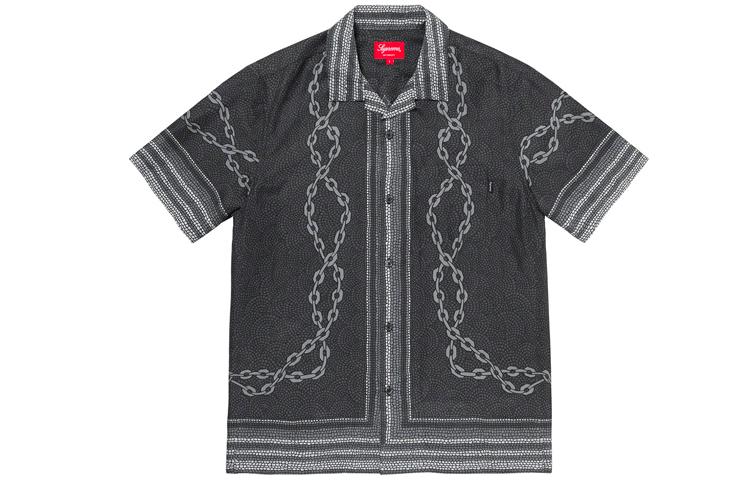 Supreme SS20 Week 13 Mosaic Silk SS Shirt