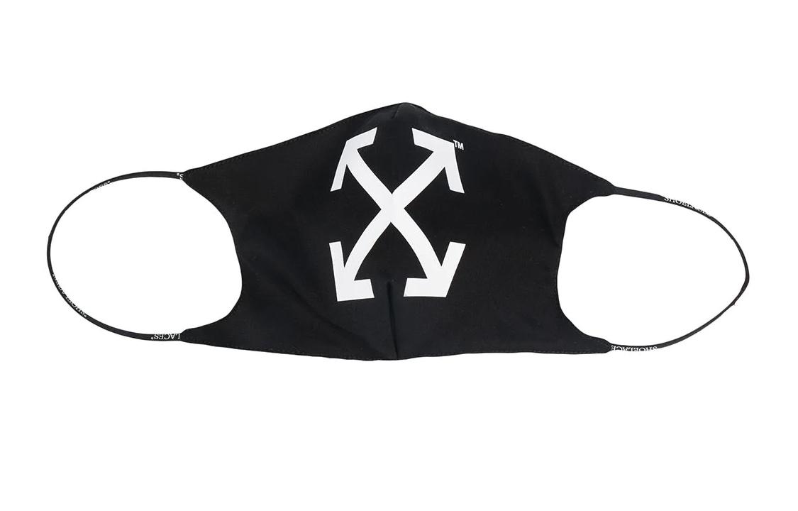 OFF-WHITE Arrow-print face mask