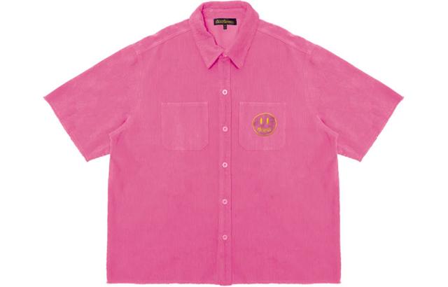 Drew House SS22 Corduroy Ss Shirt Hot Pink
