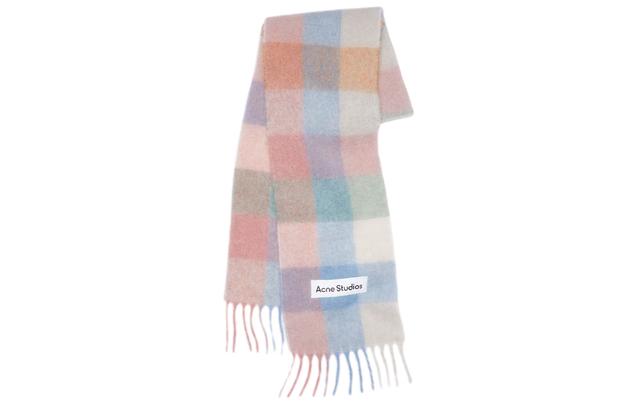 Acne Studios MOHAIR CHECKED SCARF