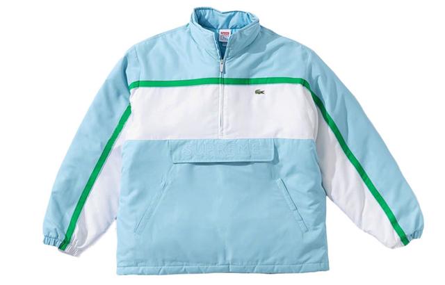 Supreme FW19 Week 5 x LACOSTE Puffy Half Zip Pullover