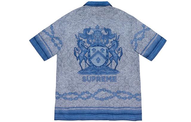 Supreme SS20 Week 13 Mosaic Silk SS Shirt