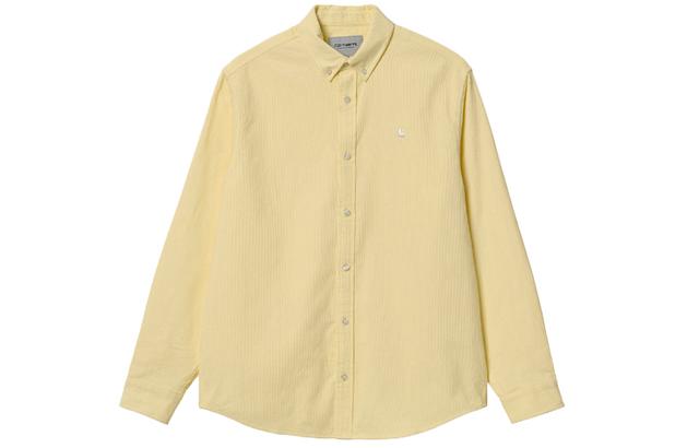 Carhartt WIP SS22 LS Madison Cord Shirt Logo