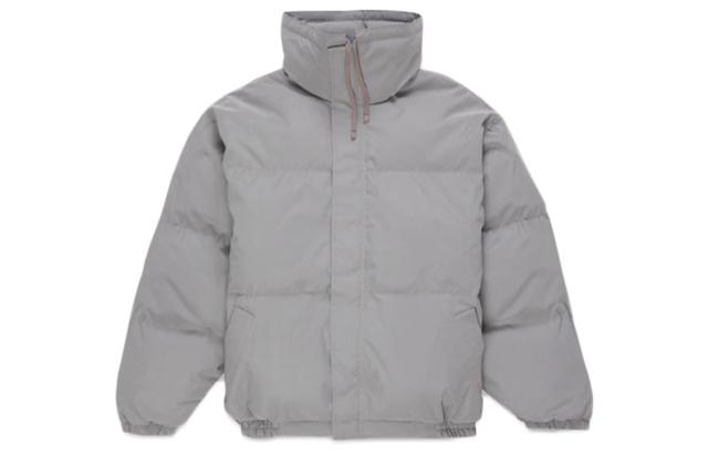 Fear of God Essentials SS20 Puffer Jacket Silver Reflective