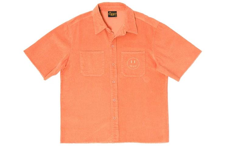 Drew House SS Corduroy Shirt Peach