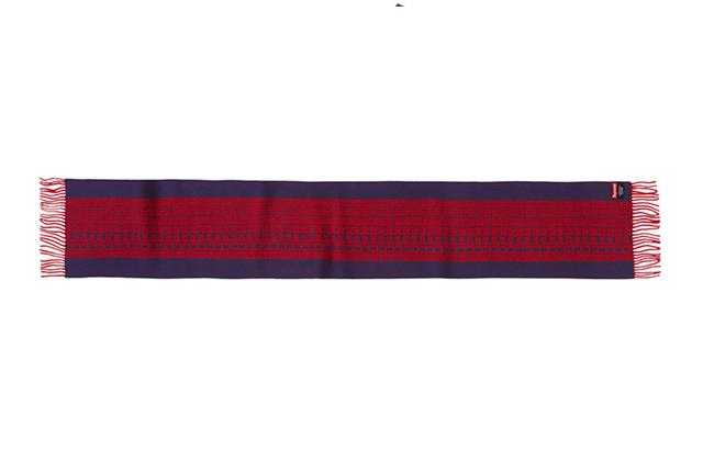 Supreme FW18 Logo Repeat Scarf Navy