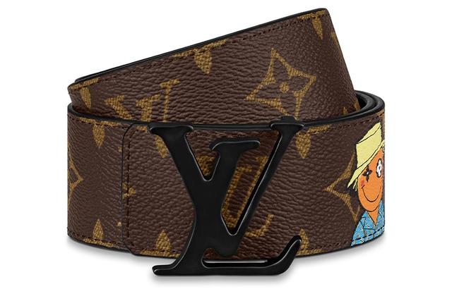 LOUIS VUITTON SHAPE 40MM REVERSIBLE BELT 4cm