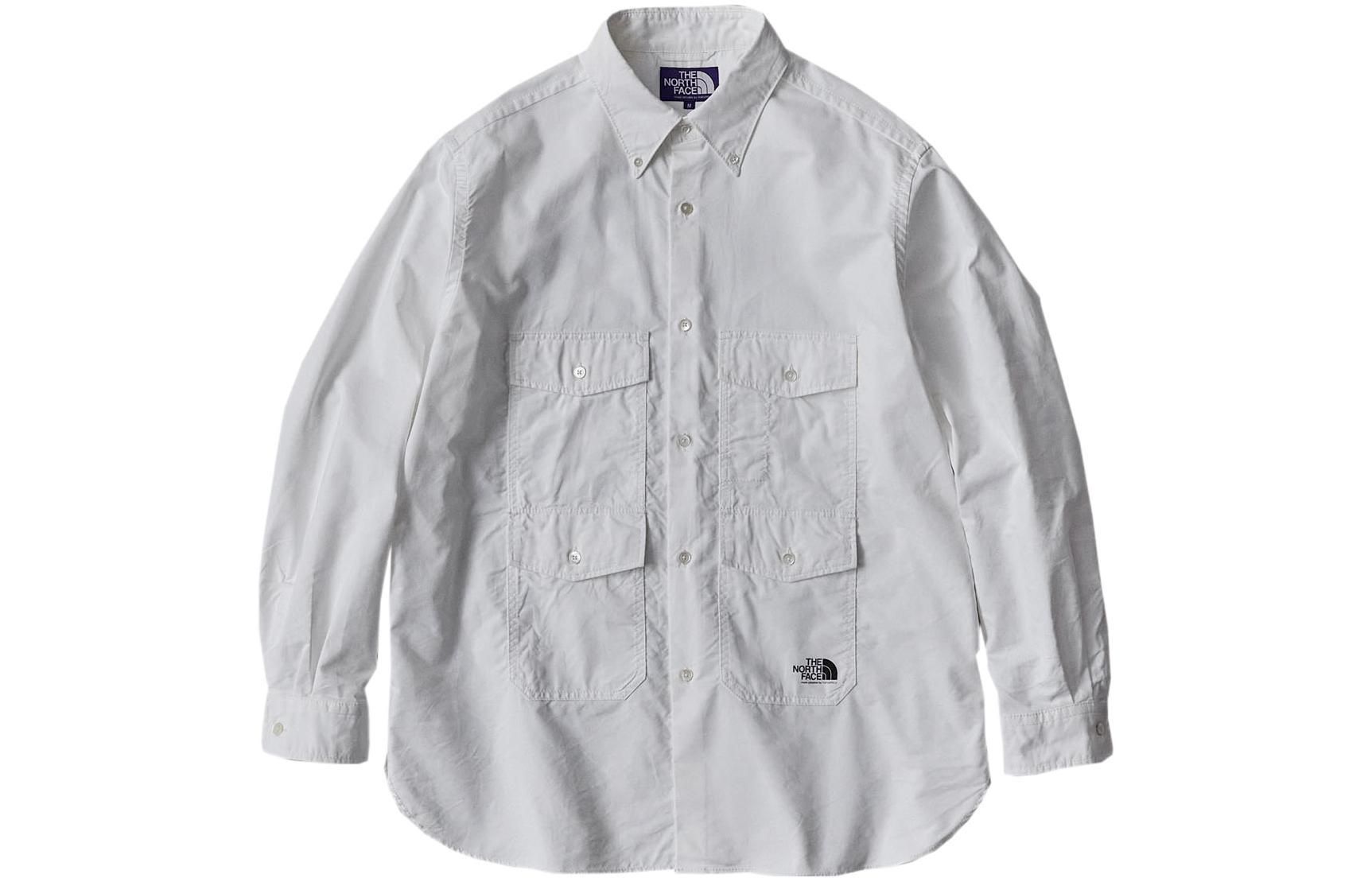 THE NORTH FACE PURPLE LABEL x NANAMICA Trail LS B.D. Shirtt