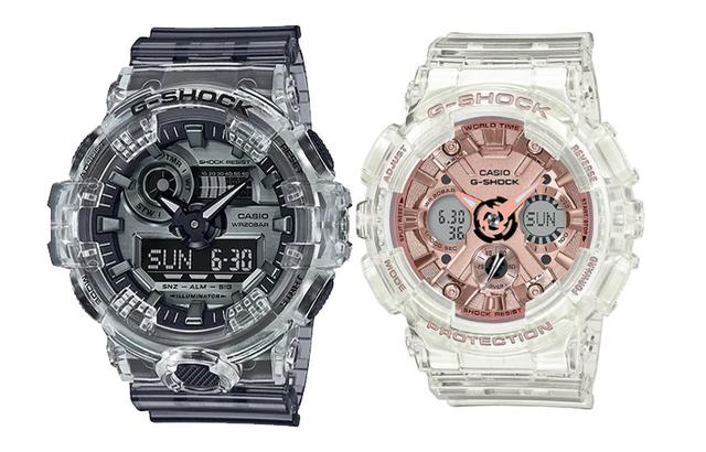 CASIO G-SHOCK GA-700SK-1A+GMA-S120SR-7A