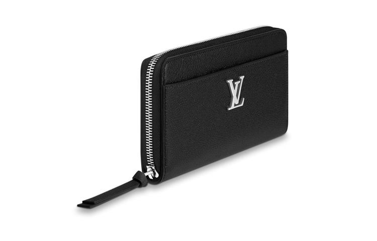 LOUIS VUITTON Zippy LOCKME Logo