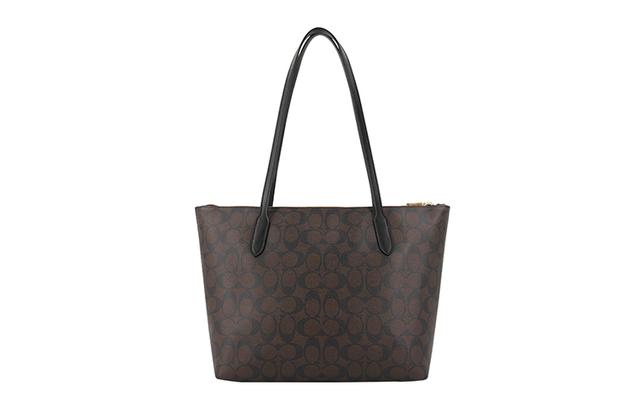 COACH Zip Top 30 PVC Tote