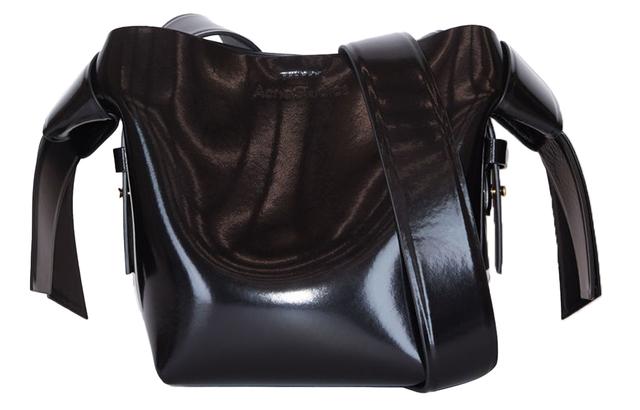 Acne studios Small leather bag black