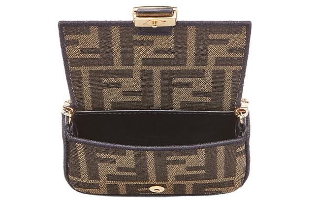 FENDI Baguette Nano Logo FF