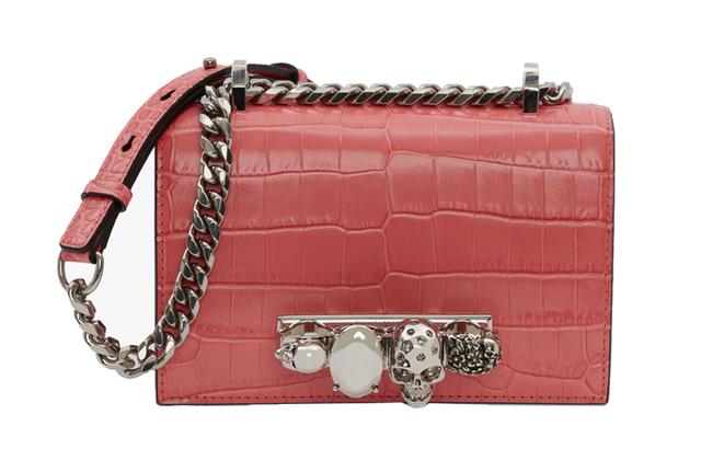 Alexander McQueen JEWELLED SATCHEL