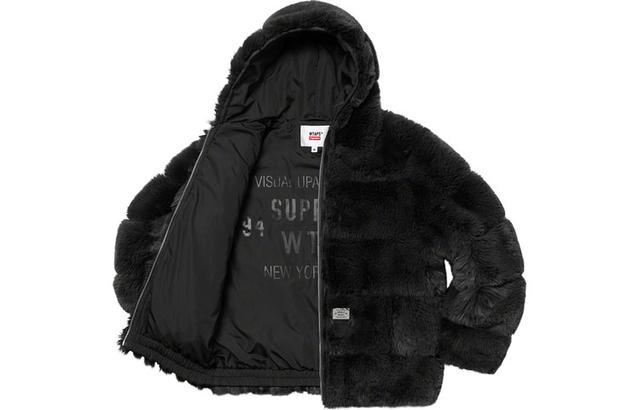 Supreme FW21 Week 15 x WTAPS Faux Fur Hooded Jacket