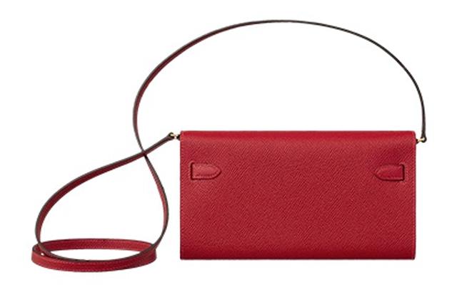 HERMES Kelly To Go Epsom Q5RougeCasaque