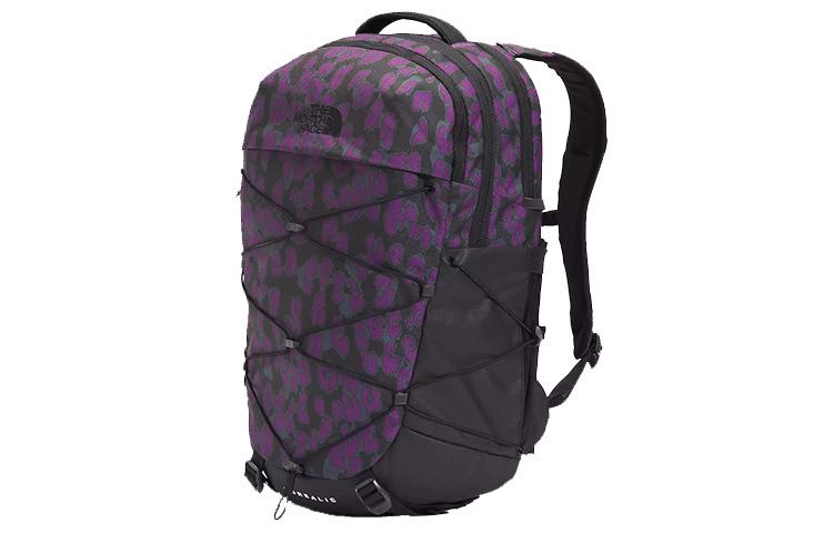 THE NORTH FACE Women's Borealis Gravity Purple Leopard Print - TNF Black