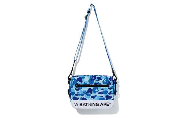 A BATHING APE Bape ABC CAMO DOUBLE STRAP BAG