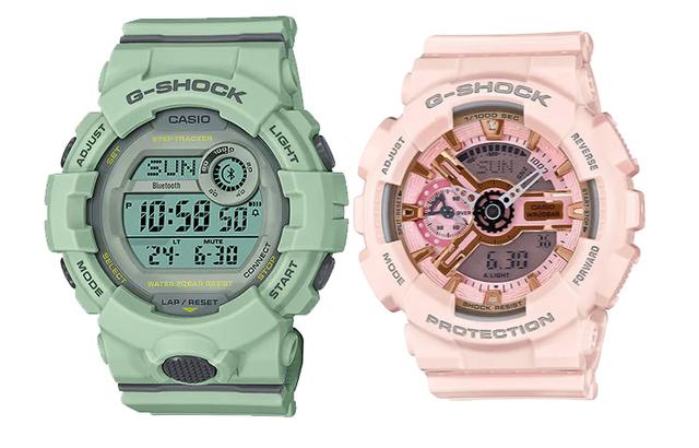 CASIO G-SHOCK GMD-B800SU-3+GMA-S110MP-4A1PR