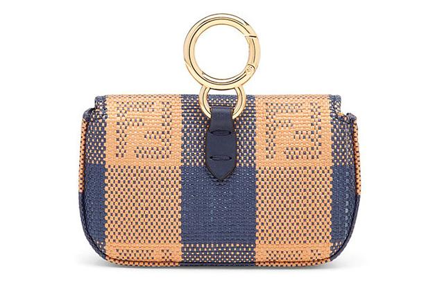 FENDI Nano Baguette Logo FF