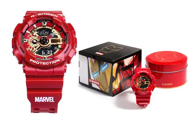 G-SHOCKX MARVEL GA-110IRONMAN-4PR