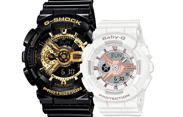 CASIO G-SHOCK x BBC ICECREAM BA-110RG-7APR+GA-110GB-1APR