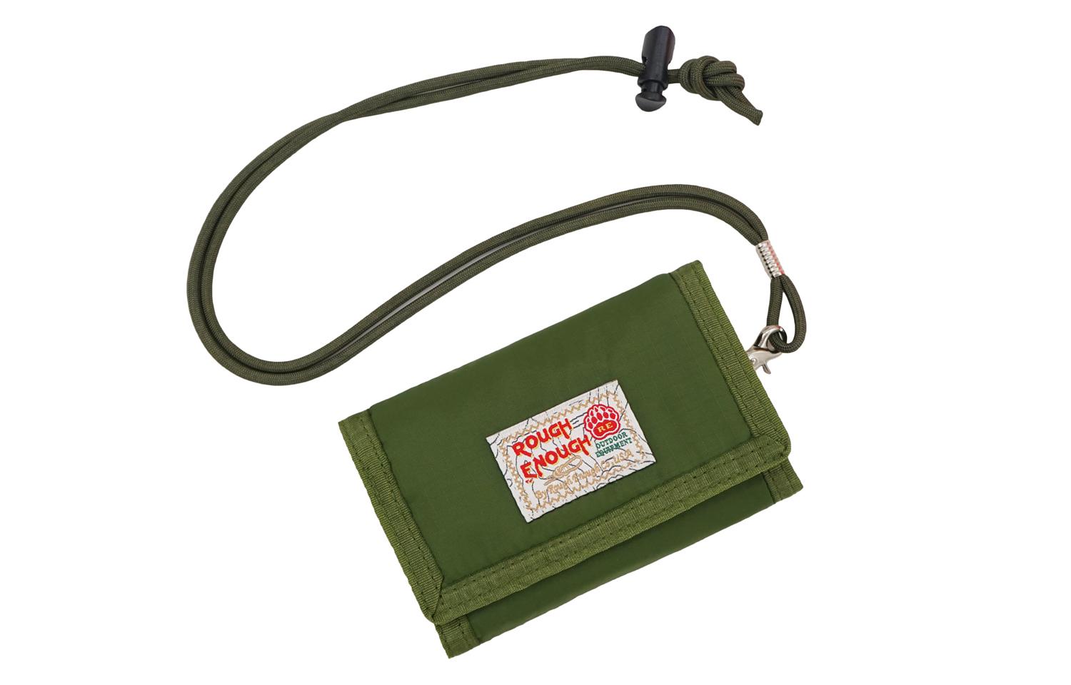 Rough Enough Lanyard Wallet