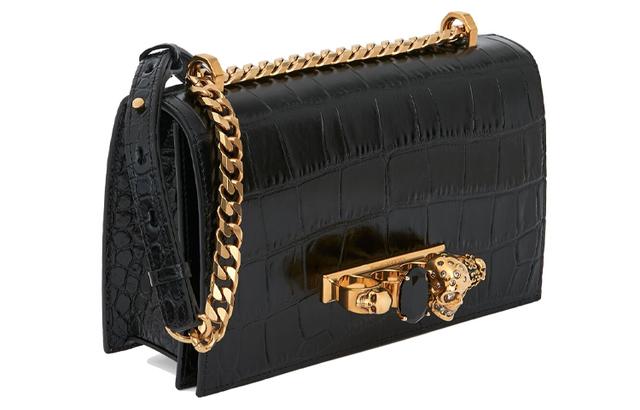 Alexander McQueen JEWELLED SATCHEL