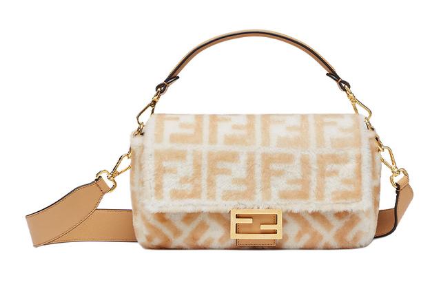 FENDI Baguette Logo FF