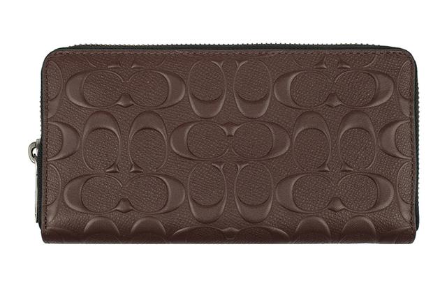 COACH Accordion Wallet 20 Logo PVC