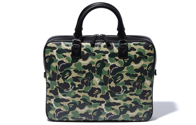 A BATHING APE x Montblanc Tote
