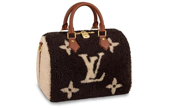 LOUIS VUITTON Speedy Teddy 25