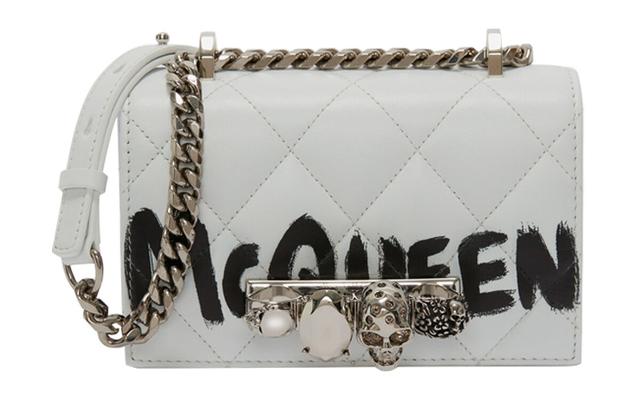 Alexander McQueen JEWELLED SATCHEL