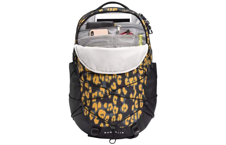 The North Face Women's Borealis Arrowwood Yellow Leopard Print - TNF Black