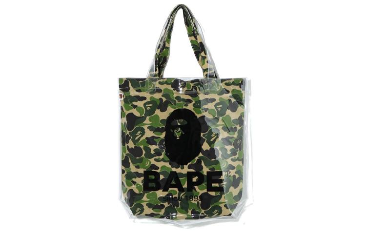 A BATHING APE Bape ABC CAMO CLEAR Tote