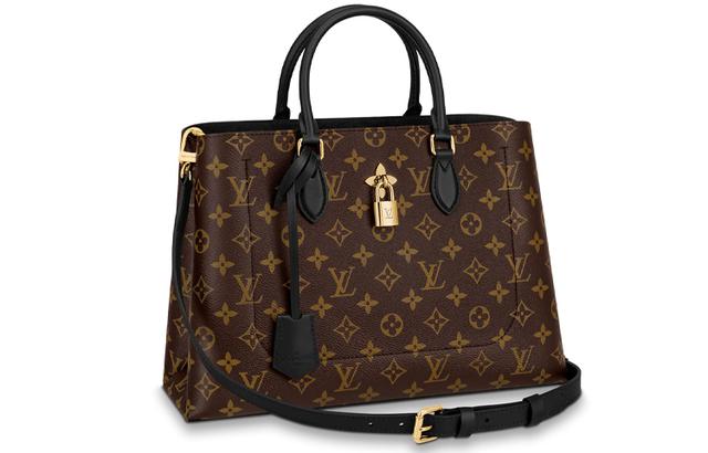 LOUIS VUITTON Flower Tote Logo