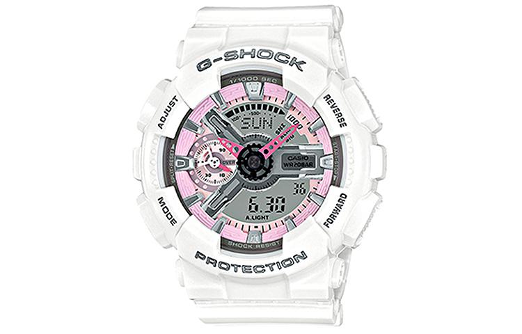 G-SHOCK GA-110GB-1A+GMA-S110MP-7A