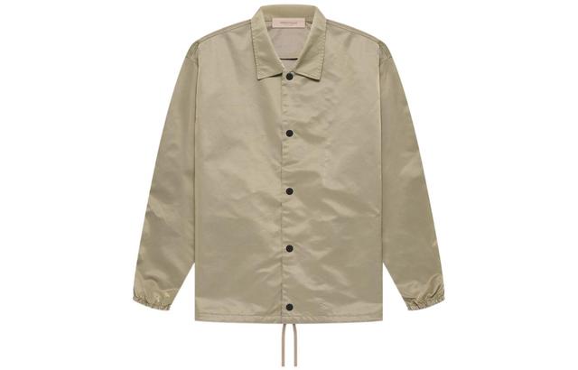 Fear of God Essentials SS22 Coaches Jacket Oak Logo